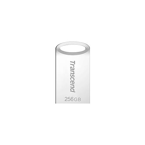 Transcend Clé USB JetFlash JF710 256Go USB 3.1 Gen 1, Argent - TS256GJF710S - Photo 2/3