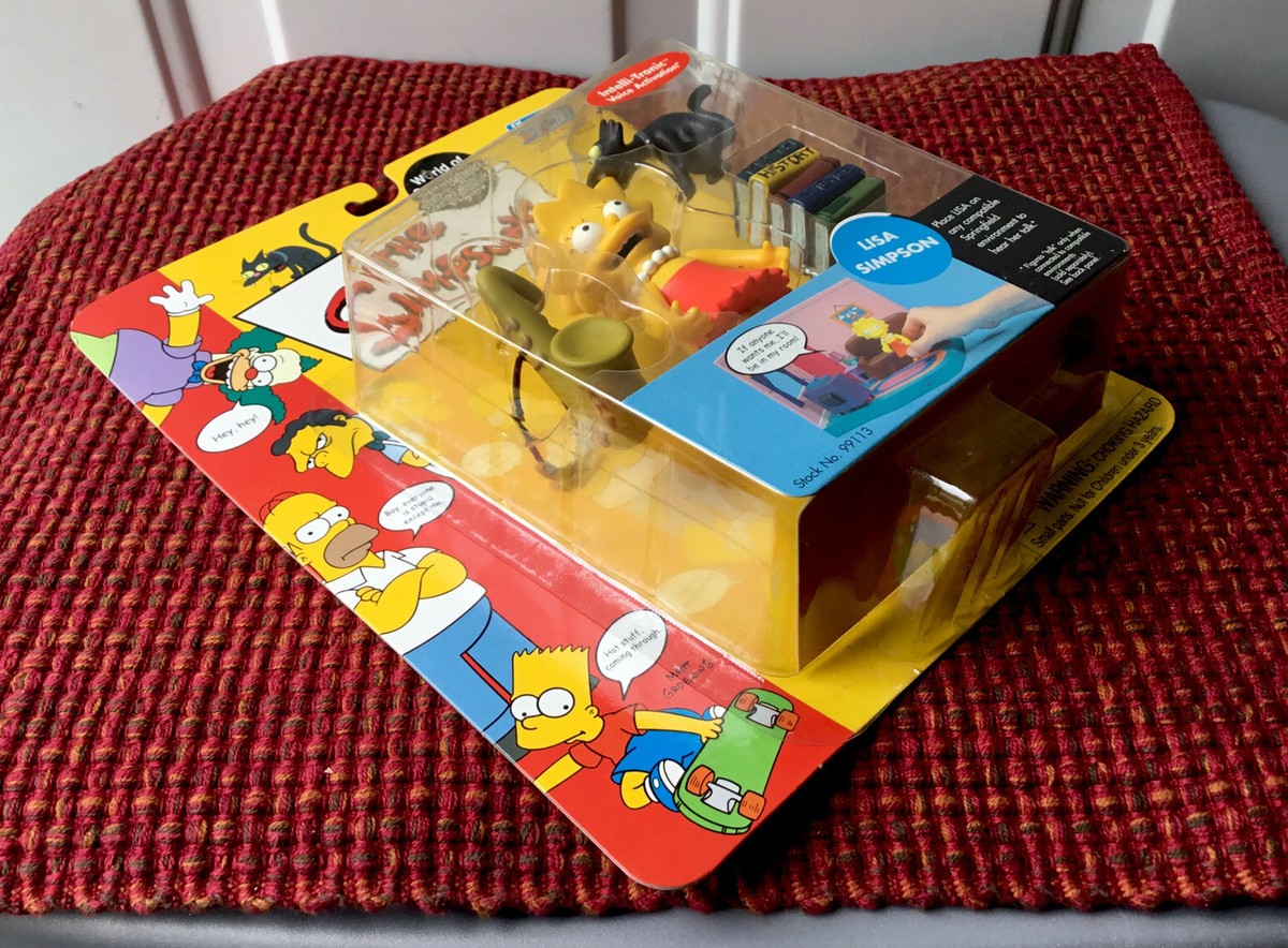 The Simpsons Lisa series 1 World of SprIngfield Intelli-Tronic 
