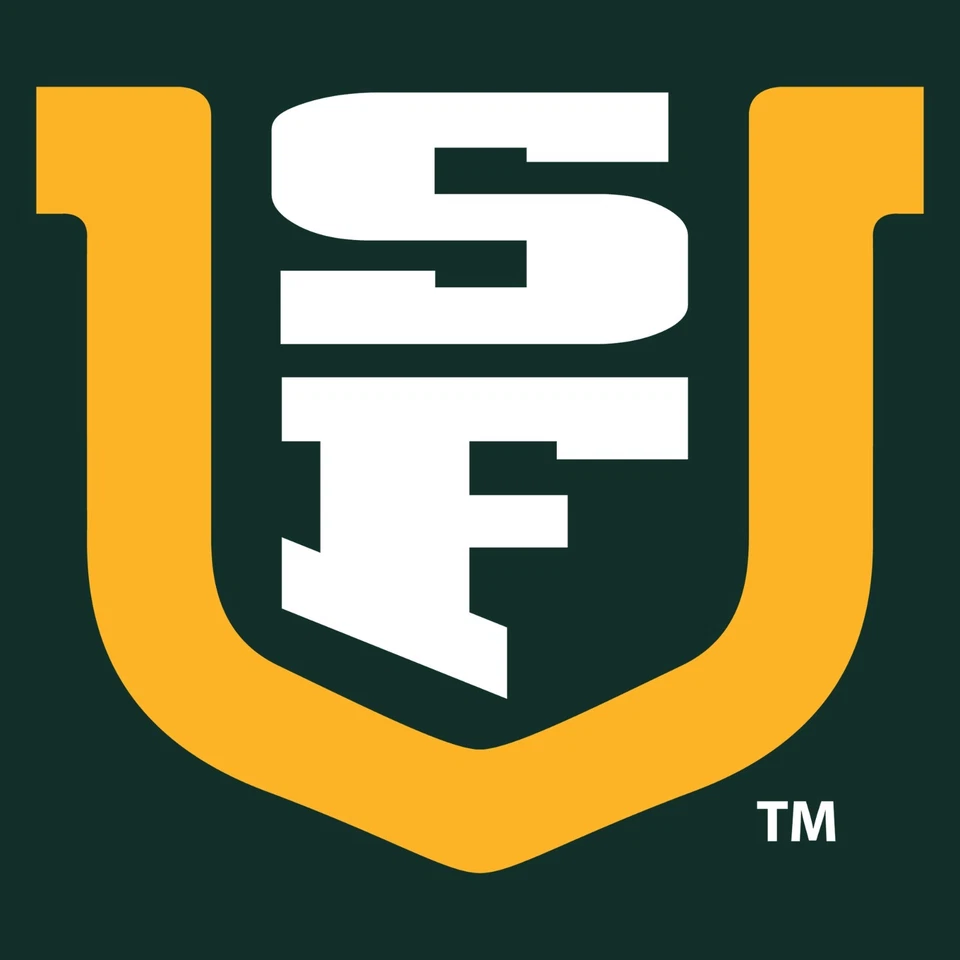 University of San Francisco Dons Primary Logo Long Sleeve T-Shirt - Forest - Image 2 of 4