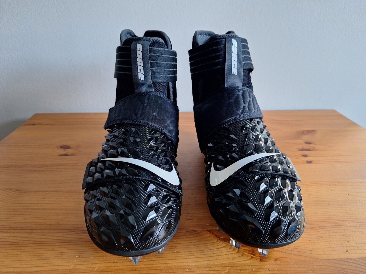 Nike Force Savage Elite 2TD Linemen Black Football Cleats  display picture 1