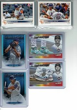 2022 Topps Baseball Series 1 & 2 New York Mets Team Set (22) Base Cards ++