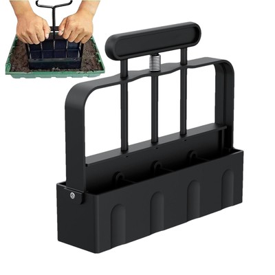 Manual Earth Block Maker Gardening Tool Seedling Soil Blocker For 2 Inch Soil