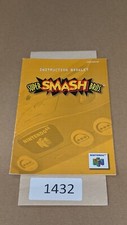 Super Smash Bros - N64 - Manual Only  NO GAME