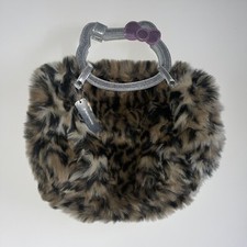 Hello Kitty Vintage Faux Fur Hand Bag