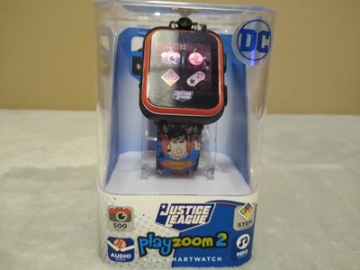iTouch PlayZoom 2 DC COMICS Kids' JUSTICE LEAGUE 41 mm Smart Watch ~NEW