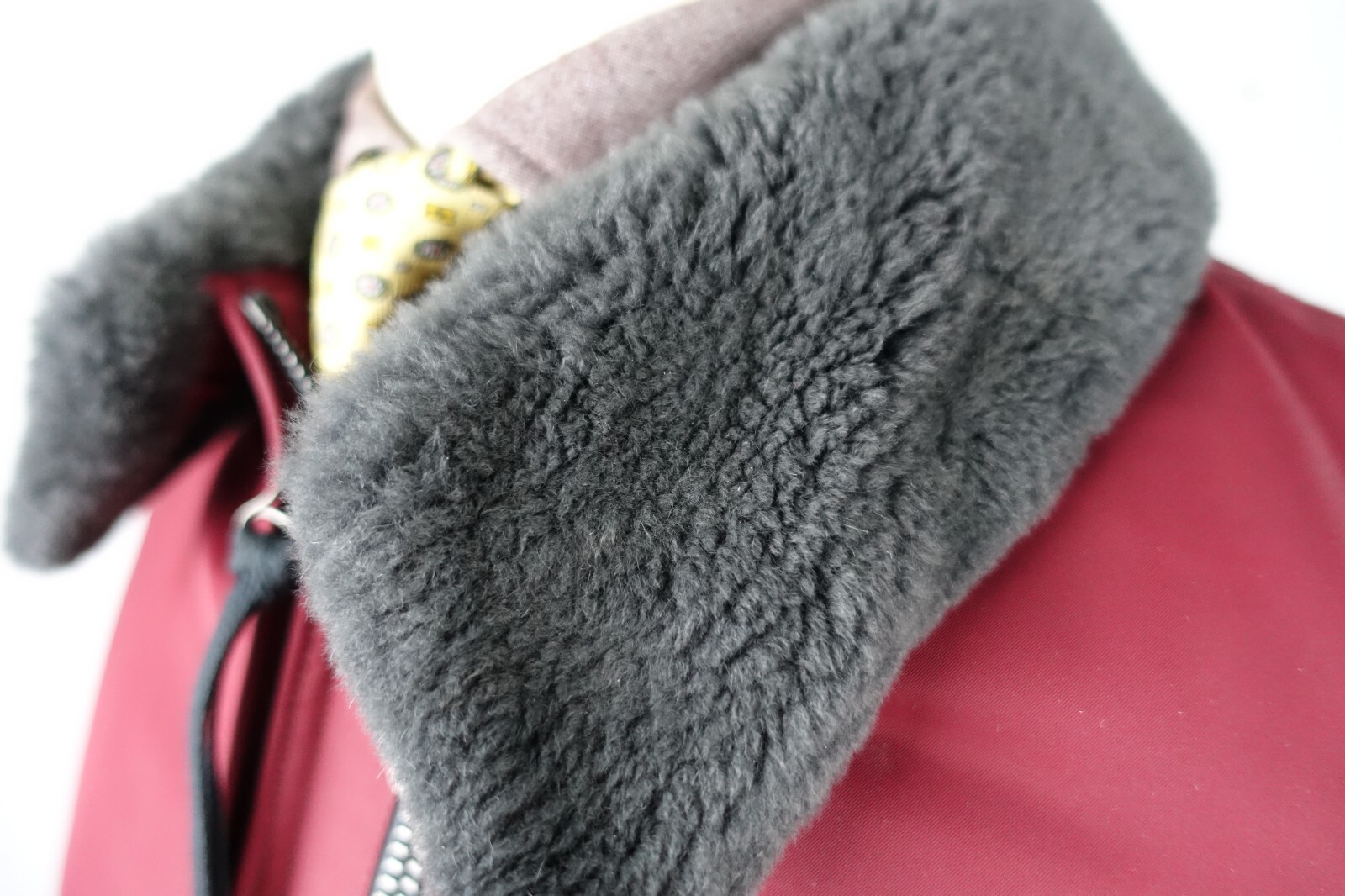 Giacca bomber Lanvin in pelliccia di nutria foto 5