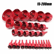 15-200mm BI Metal M42 HSS Hole Saw Cutter Drill Bit For Aluminum Iron Pipe Wood