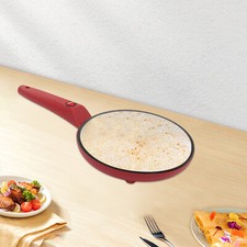 Electric 8 Crepe Maker NonStick Pancake Bakin...
