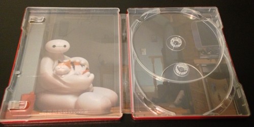BIG HERO 6 3D Blu-Ray SteelBook Zavvi UK Exclusive 2-Disc Set Six ABC OOP & Rare - Picture 7 of 11