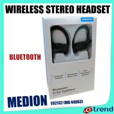 Kabellos Bluetooth Kopfhörer In Ear Kopfhrer Sport Stereo Headset mit Mikrofon