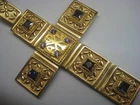 Pectoral Cross for Bishops and Priests - Gold plated -  322