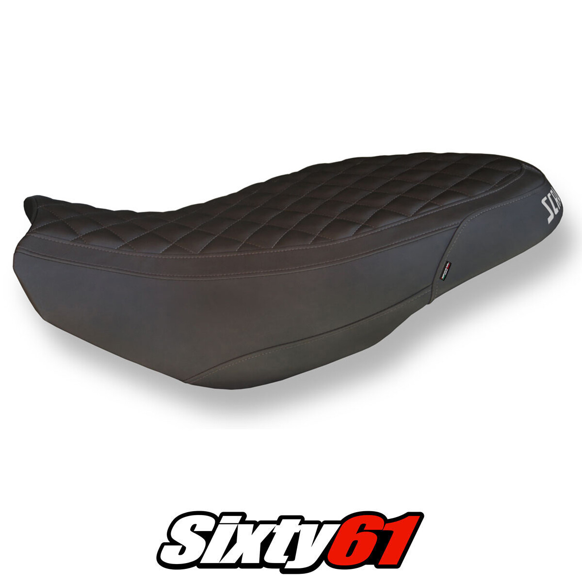 Ducati Scrambler 400 800 1100 Seat Cover Tappezzeria 2015-2024 Vintage DarkBrown