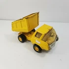 Vintage 9" Tonka Dump Truck Yellow 1970’s Pressed Metal
