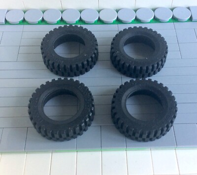 R # Lego - Reifen Technik 13x24 schwarz 5590 8872 5580 5540 (2696) 4 Stück