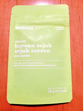 Davids Tea ORGANIC KOREAN SEJAK 16g Sealed Green Tea - RETIRED FAVOURITE!