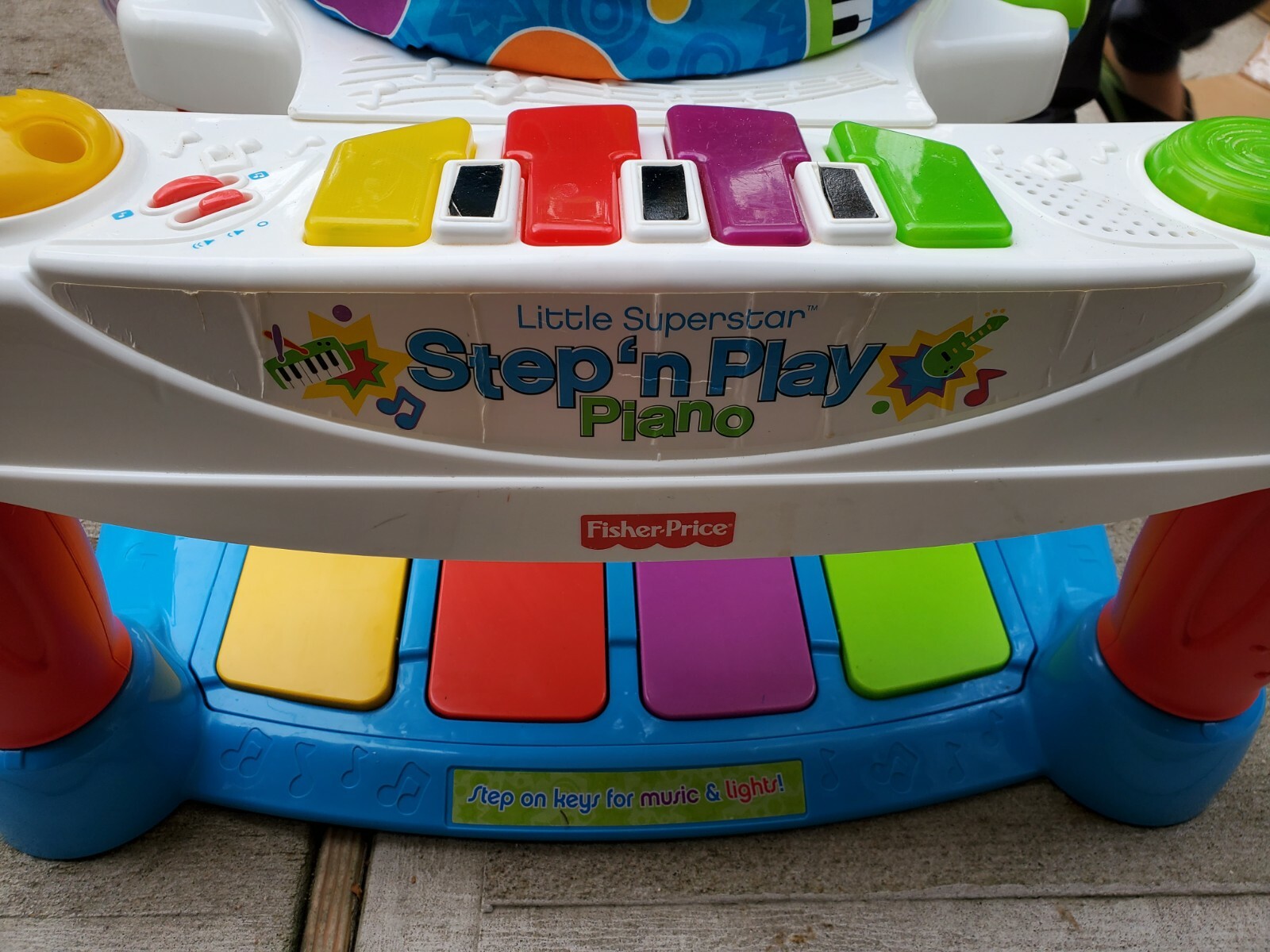 fisher price little superstar step and play piano