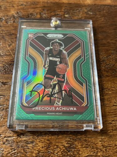 Precious Achiuwa Signed Prizm Rookie Card Psa Dna Coa Autographed Heat Raptors - Picture 1 of 4
