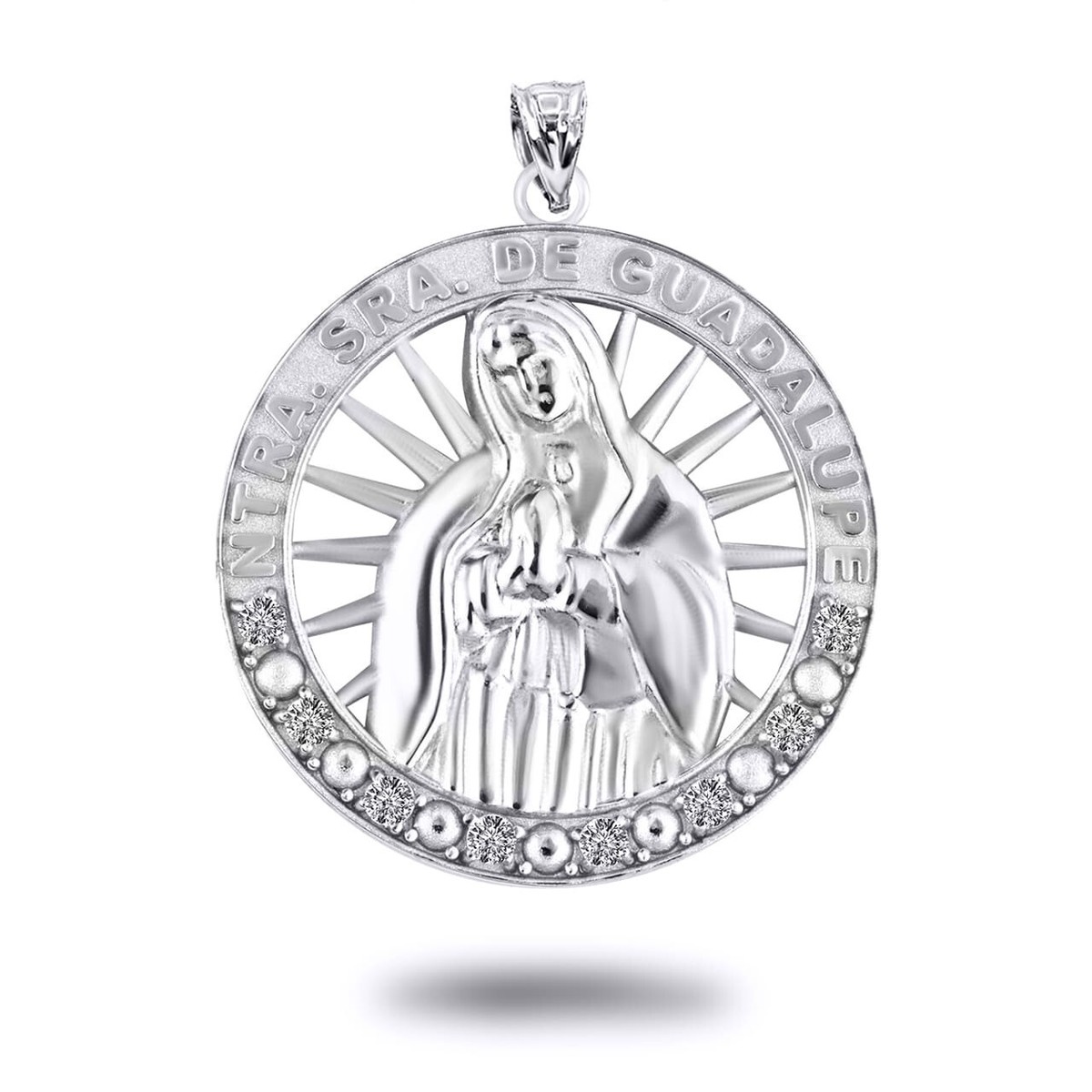 vin Mexico⚪︎Guadalupe silver necklace⚪︎ 61kP-SuLCGL._UY1000_.jpg