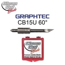 Graphtec CB15U 60 Blade- CLEAN CUT AGTK-1560 Red 