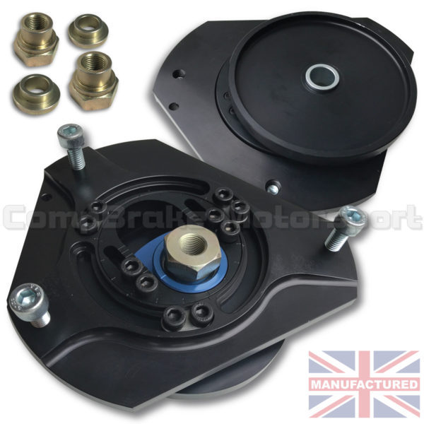 FITS PEUGEOT 206 ADJ FRONT SUSPENSION TOP MOUNT WITH SPRING
