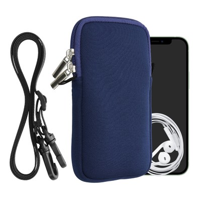 GXGM Étui Universel en Néoprène Résistant aux Chocs pour S25/S24/S23 Ultra,Pochette Telephone