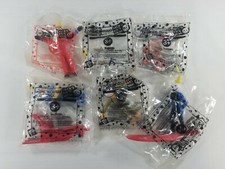 JACK IN THE BOX KID'S MEAL TOYS 2002 THE WORLD OF JACK 6 DIFFERENT FIGURES NIP