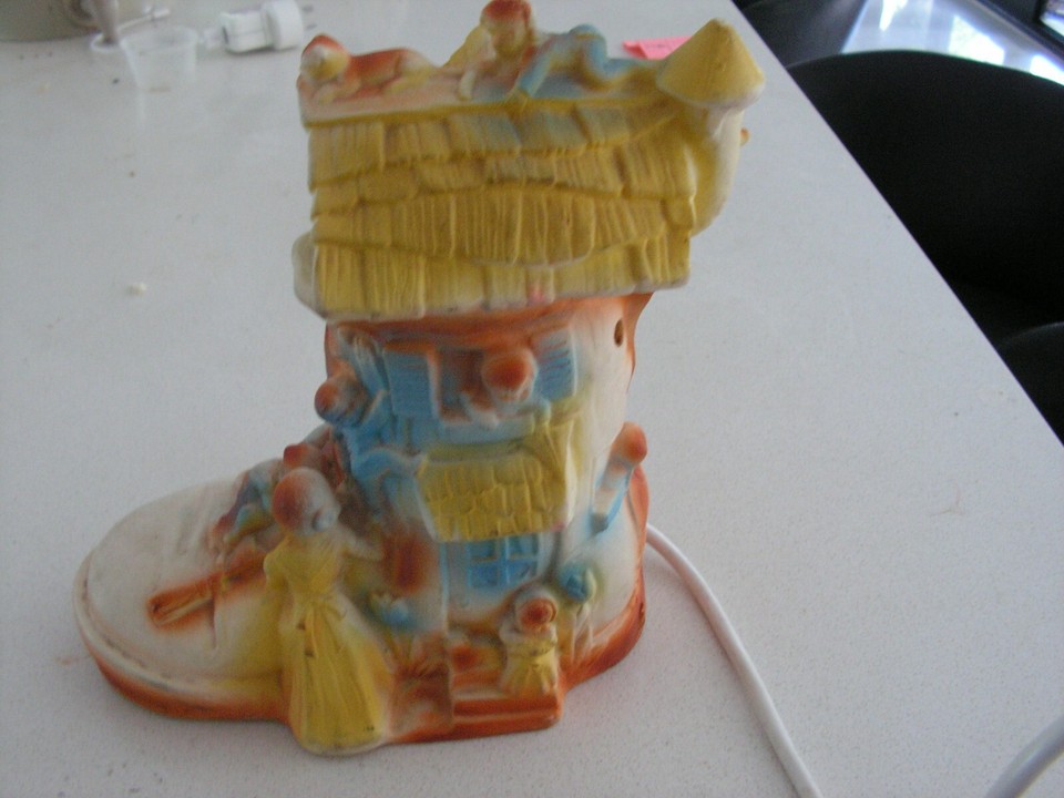 night light nursery rhyme baby mother hubbard collectable vintage eBay