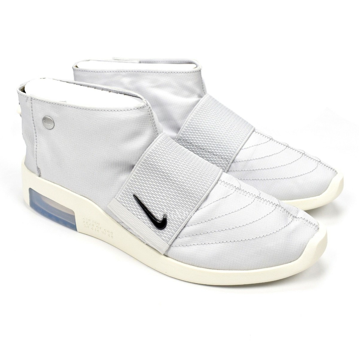 NWT Nike Air Fear of God Moc Platinum Sail Men's Sneakers FOG 10