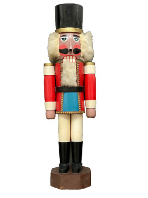 XXL Nussknacker DDR 50cm Thüringen  True Vintage GDR Nutcracker Christmas Deco