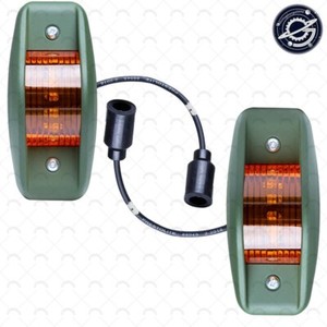 HMMWV M998 HUMVEE Humvee M35 LED Headlight Light Kit Tan Light | 1242295712422958 | Front | Brake Light Turn Signal