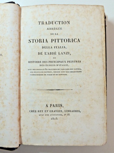 Abbé Lanzi. Histoire des principaux peintres des écoles d'Italie. 80 planches. - Picture 4 of 15