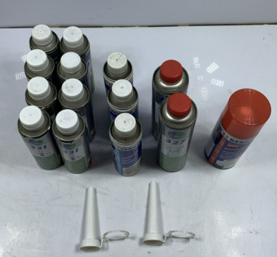Stock 14 Pieces Cleaning Engine Additives & Cleaners TUNAP & Berner For
