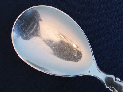 W&S Sorensen・デンマーク、純銀925Sモカ・スプーン: ヴィンテージ W&S Sorensen・デンマーク、純銀925Sモカ・スプーン: ヴィンテージ