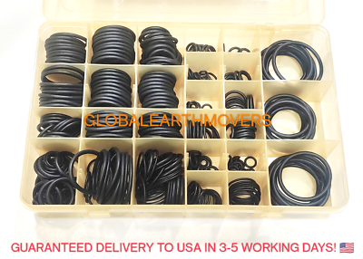 #ad HITACHI PARTS GLANT MASTER O RING SEAL KIT 383 PCS. NITRILE MATERIAL 90 SHORE $44.89