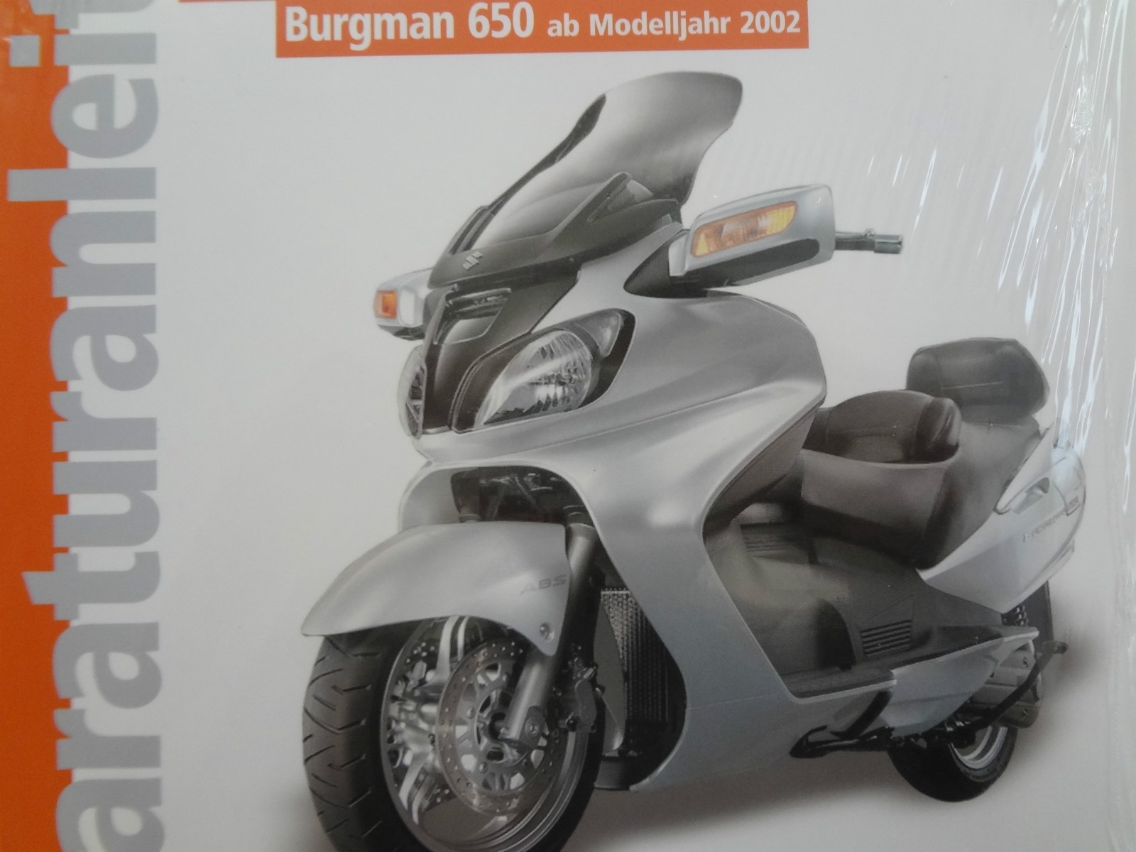 Thumbnail - Reparaturanleitung, Suzuki An 650 Burgman, Typ Bu, Ab 2002 (k3-l5),