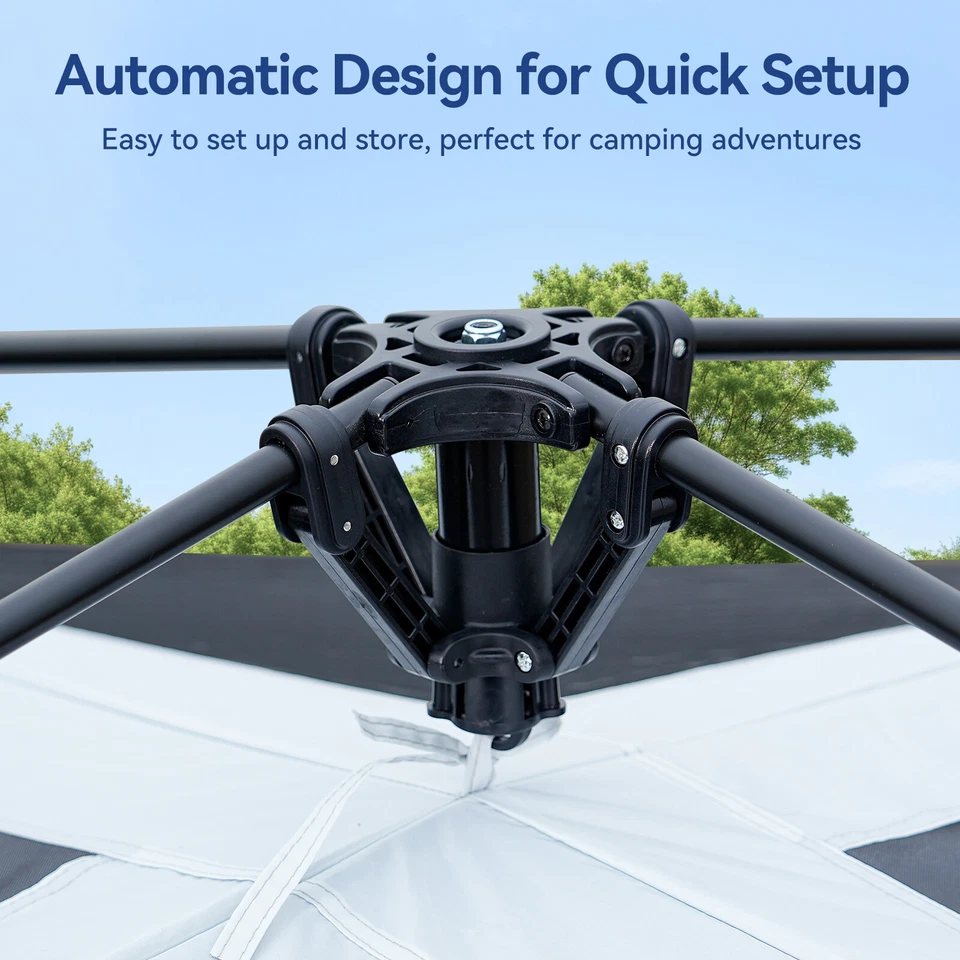 Tienda SUV Automática MOPHOTO Tienda 10'x10' y Pantalla 6'x7' Habitación Vestíbulo Toldo Porche Foto 3 de 4