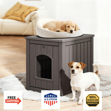 Fancyango Outdoor  Indoor Dog House for Weatherproof and Stylish Furniture, Dog
