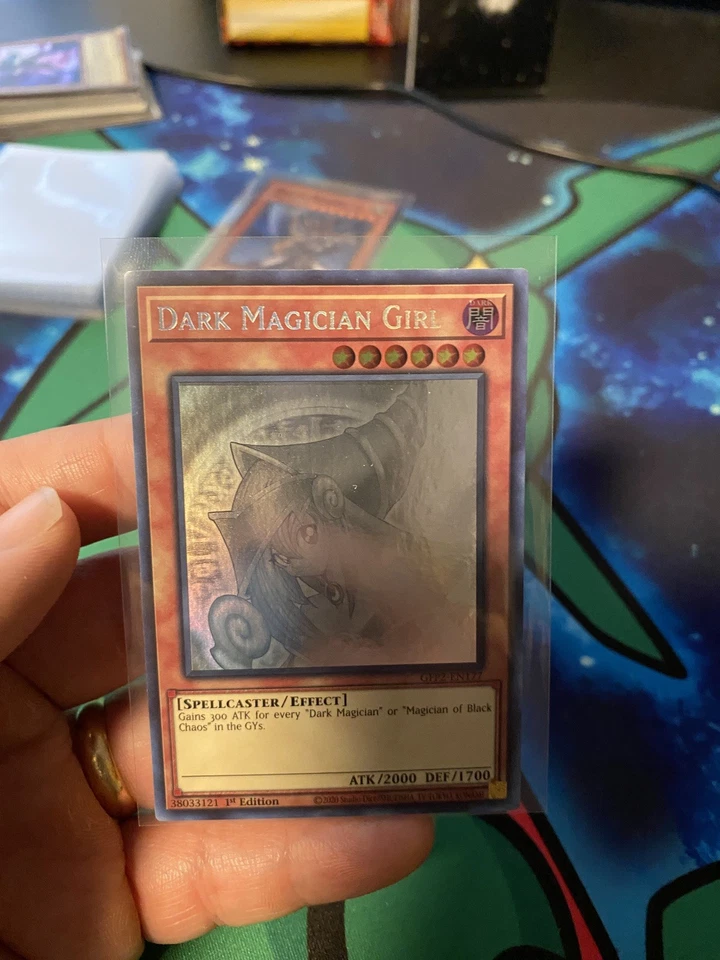 Dark Magician Girl (Ghost Rare) GFP2-EN177 MINT Never Played  - Image 2 of 4