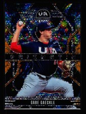 2026 Panini Stars & Stripes Disco #4 Gabe Gaeckle GOLD Prizmatic Rare 02/10