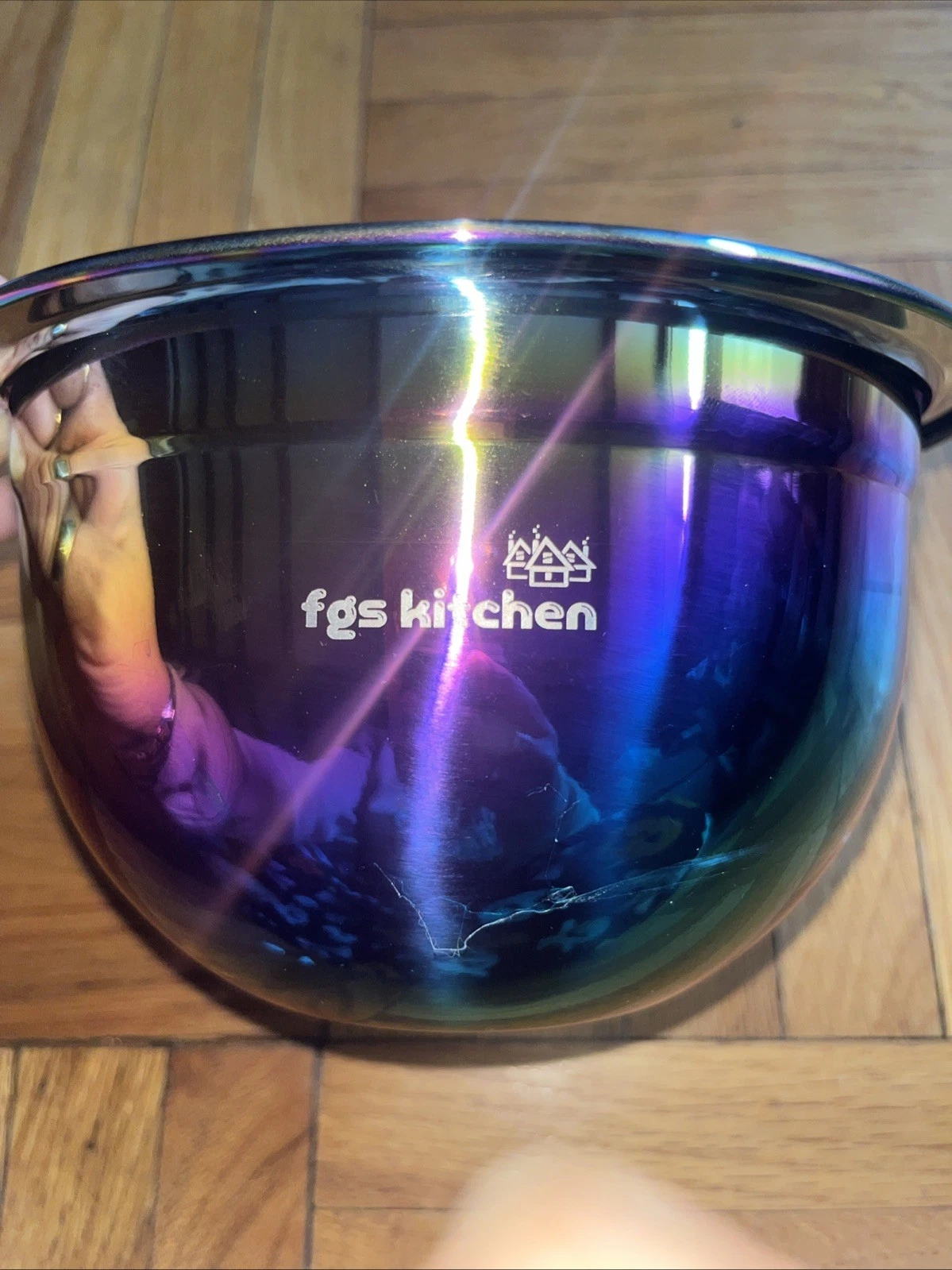 Fgs Kitchen 3 stainless steel mixing bowls