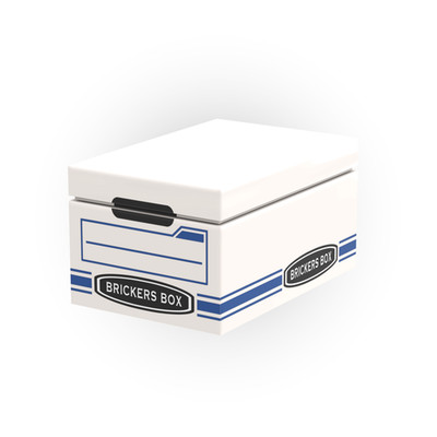 Office File Box - Files - Business Custom Printed MOC - 2x3  Minifig Brick City