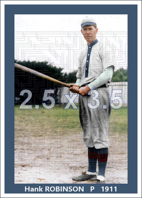 ロビンソンさま 専用ページ Hank Robinson - 1911 Pittsburgh Pirates - choose a size