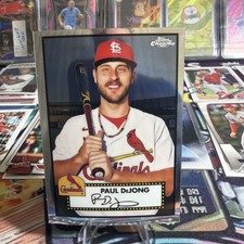 ⚾️🏟️2021 Topps Chrome Platinum Anniversary - Paul DeJong #424🏟️⚾️