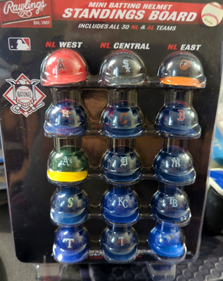 Rawlings MLB MAJOR LEAGUE BASEBALL Full Set Mini Batting Helmet