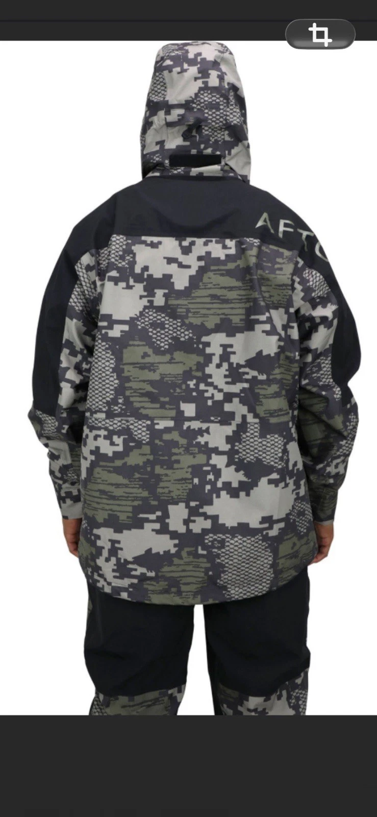 AFTCO Medium MJ35 Barricade Jacket Green Camo. NEW