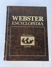 Webster Encyclopedia One Volume Edition 1985 ...