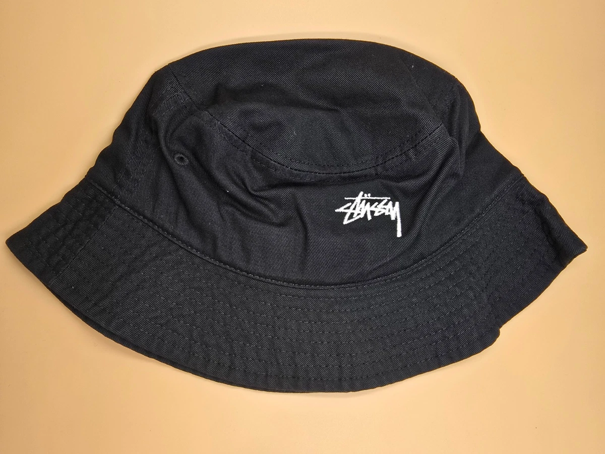 Stussy Bucket Hat in Black. Size L/XL RARE STUSSY 8- BALL BUCKET HAT L/XL main image 4
