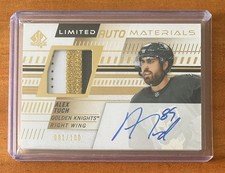 2019-20 SP Authentic #69 Alex Tuch Limited Auto Patch /100