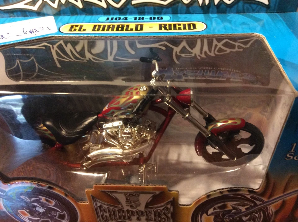 2003 JESSE JAMES EL DIABLO RIGID MUSCLE MACHINES DIE CAST 1:18 SCALE JJ04-18-08 - Image 4 of 4