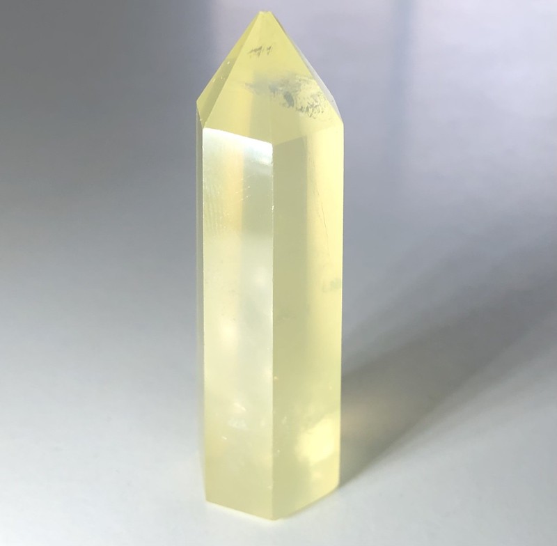 Beautiful Citrine Crystal Natural Gem Facet Grade Specimen Obelisk Point Wealth